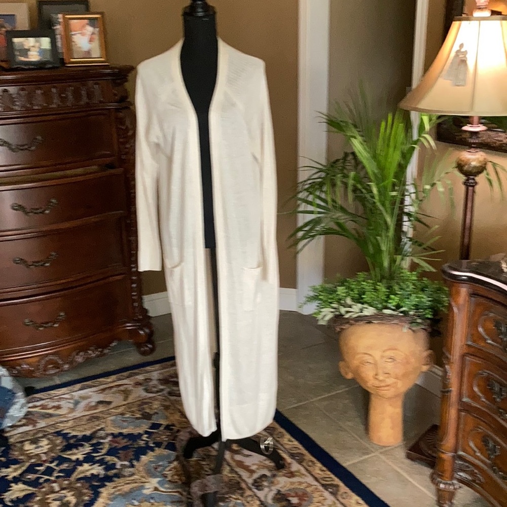 Light weight maxi cardigan